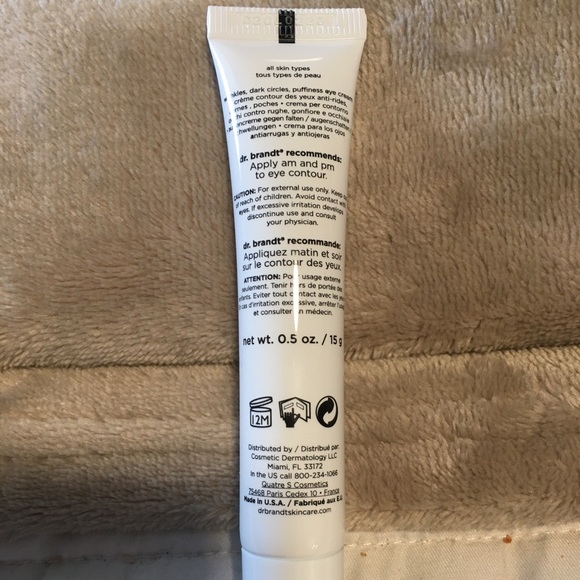 NIB DR. BRANDT DNA TRIPLE PEPTIDE EYE CREAM - Picture 5 of 8